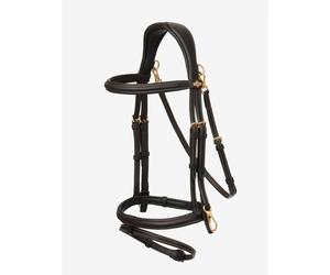 Bridon équitation pour cheval LeMieux Work Marron XFull