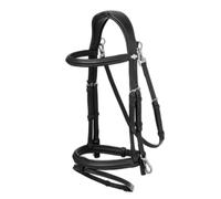 Bridon équitation pour cheval LeMieux Work Noir Cob