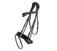 Bridon équitation pour cheval QHP Noir Cob