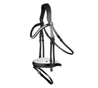 Bridon équitation pour cheval Waldhausen S-Line Noir Full