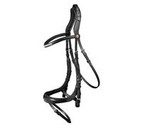 Bridon équitation pour cheval Waldhausen S-Line Sensation Noir Cob