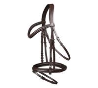 Bridon équitation pour cheval Waldhausen X-Line London Marron Cob
