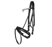 Bridon équitation QHP Elegance Noir 2XL
