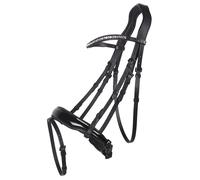Bridon équitation QHP Orlando Noir Full