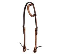Bridon équitation western Pool's 2 Tone One Ear Marron TU