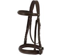Bridon et rênes sangles pour percheron Norton Marron Cheval de trait
