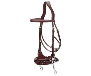 Bridon Hackamore pour cheval Dy'on Marron Full