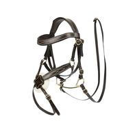 Bridon muserolle croisée pour Hobby Horse LeMieux Marron TU