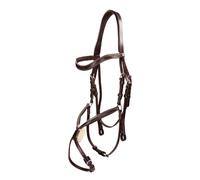 Bridon Muserolle Croisée Working Collection Dy'on Marron