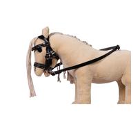 Bridon pour peluche équitation HKM Kids Cuddle Noir TU