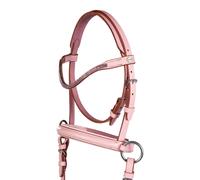 Bridon sans mors pour cheval HKM Funny Horses 2 Rose Shetland