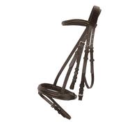 Bridon sans mors pour cheval HKM Lou Marron Shetland