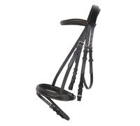 Bridon sans mors pour cheval HKM Lou Noir Poney