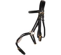 Bridon sans mors pour cheval HKM Mexican Style Noir Pur-sang