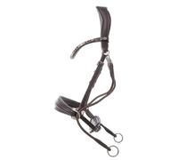 Bridon sans mors pour cheval Kavalkade Cross Light English Nb Marron Full