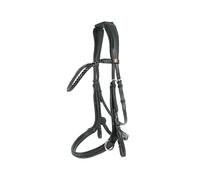 Bridon sans mors pour cheval Kieffer Ultrasoft® Ava Noir Cob