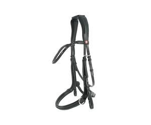 Bridon sans mors pour cheval Kieffer Ultrasoft® Ava Noir Full