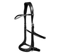 Bridon sans mors pour cheval Waldhausen X-Line Sensation Noir Poney