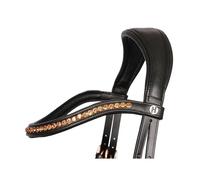 Bridons anatomique Harry's Horse Rosegold Noir Full
