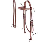 Bridons cuir gras lisse pour cheval Tattini Western Noir Full