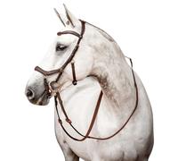 Bridons de concours Horseware Micklem 2 Marron Poney