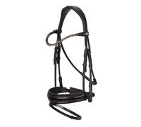 Bridons de dressage équitation LeMieux Kudos Patent Marron Cob