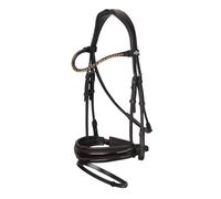 Bridons de dressage équitation LeMieux Kudos Patent Marron Full