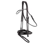 Bridons équitation anatomique BR Equitation Andover Noir Cob