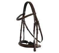 Bridons équitation anatomique BR Equitation Oxford Marron Cob