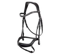 Bridons équitation anatomique BR Equitation Stanley Noir Cob