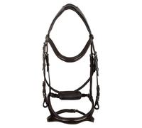 Bridons équitation anatomique pour cheval avec muserolle Supreme Marron Full
