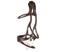 Bridons équitation avec verrouillage coulissant pour cheval Stübben Freedom II Marron Cob