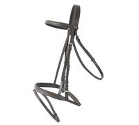 Bridons équitation combiné T de T Sisley Marron Pur-sang