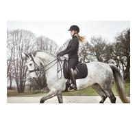 Bridons équitation double roulée Catago Santo Noir Full