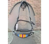 Bridons équitation Edix Saddles ED4-Brightstar Noir Pony/Cob