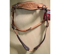 Bridons équitation Edix Saddles ED4-Rose Beige Pony/Cob