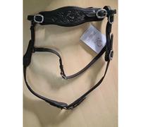 Bridons équitation Edix Saddles ED4-Rose Noir Pony/Cob