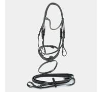 Bridons équitation Flags&Cup Doha Noir Poney