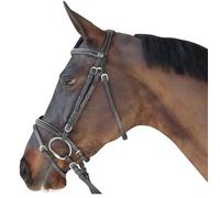 Bridons équitation Flags&Cup Madrid Noir Poney