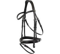Bridons équitation muserolle combinée BR Equitation Brackley Noir Full