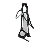 Bridons équitation pour cheval anatomique avec frontal cristal Horze Highbury Noir Full
