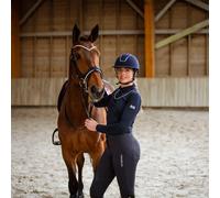 Bridons équitation pour cheval anatomique Horze Grayson Noir Poney