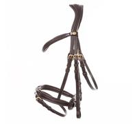 Bridons équitation pour cheval avec flash Kavalkade Robin English Nb Marron Full