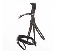 Bridons équitation pour cheval avec flash Kavalkade Zor Crank Nb Noir Cob