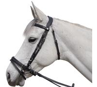Bridons équitation pour cheval Flags&Cup Aachen Noir Poney
