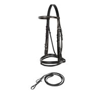 Bridons équitation pour cheval Horze Weston Noir Shetland