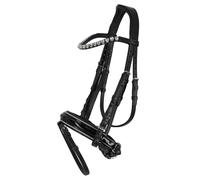Bridons équitation pour cheval QHP Bixie Argenté Mini/Shetland