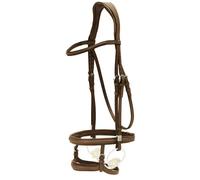 Bridons équitation pour cheval Stübben muserolle tandem Pro-Jump Slide&Lock Marron Full