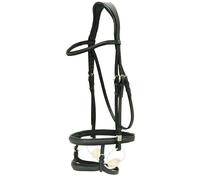 Bridons équitation pour cheval Stübben muserolle tandem Pro-Jump Slide&Lock Noir Full