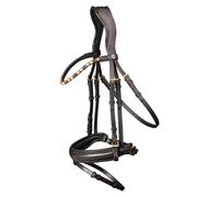 Bridons équitation pour cheval Waldhausen Goldheart Marron Poney